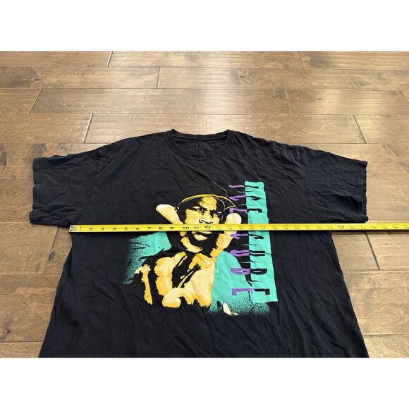 Ice Cube Mens Black Graphic Print Short Sleeve Hip Hop Rap Tee T-Shirt Size XL - Picture 7 of 7